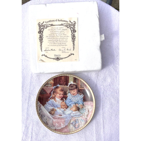 Sandra Kuck third in series of Sugar and Spice collection  -Little One Plate - Picture 3 of 5